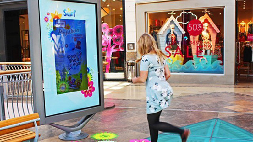 creative kiosk projects unilever