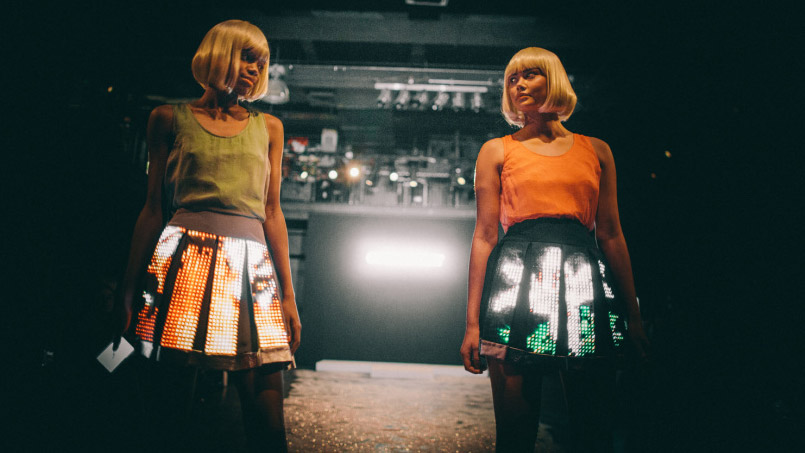 Technology at New york fashion week 2014 Cute Circuit