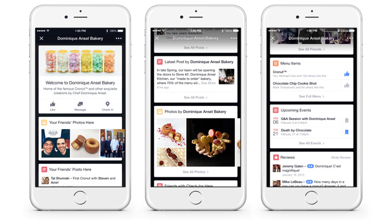 Facebook place tips targeted ads