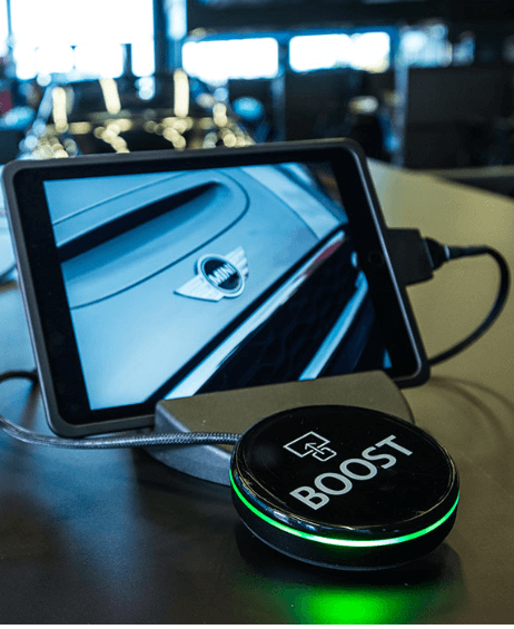 Mini Cooper iPad Boost